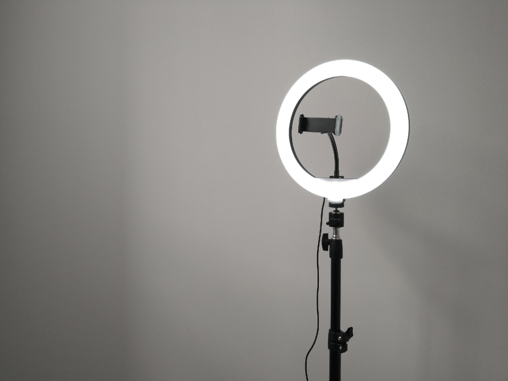 ring light za snimanje